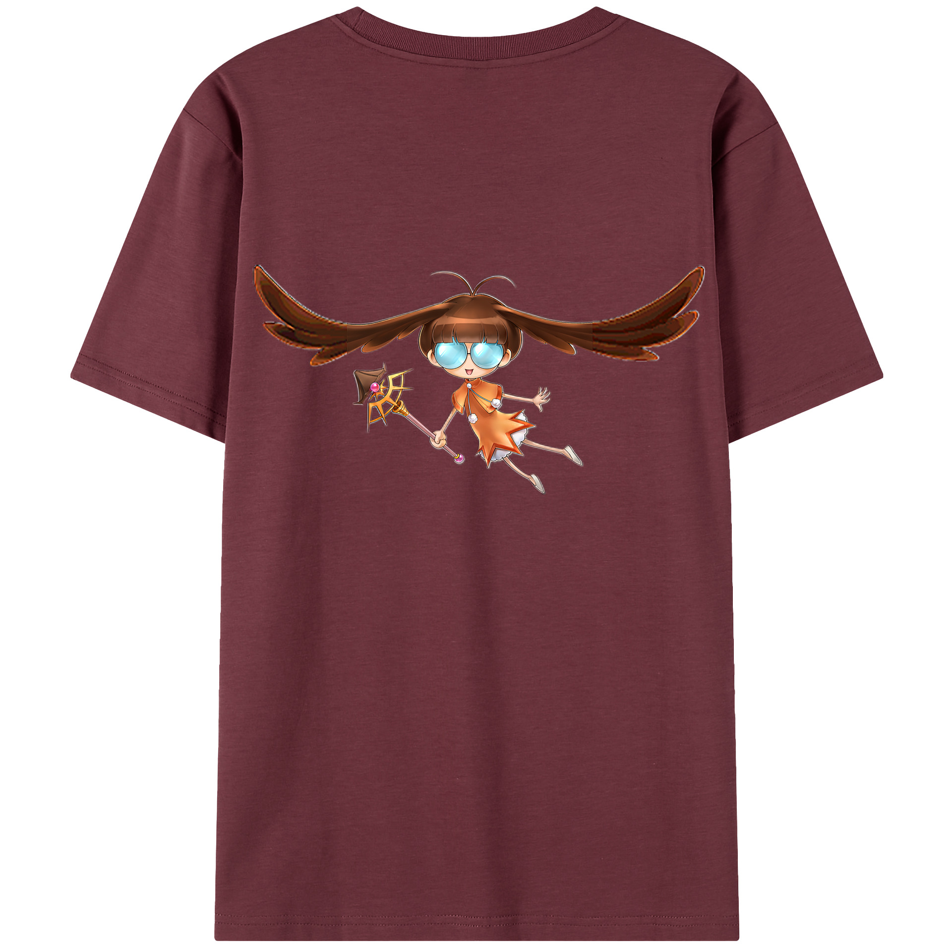 （画像用） 遊☆戯☆王 Yu-Gi-Oh! 綿100％半袖Tシャツ（背面プリント）